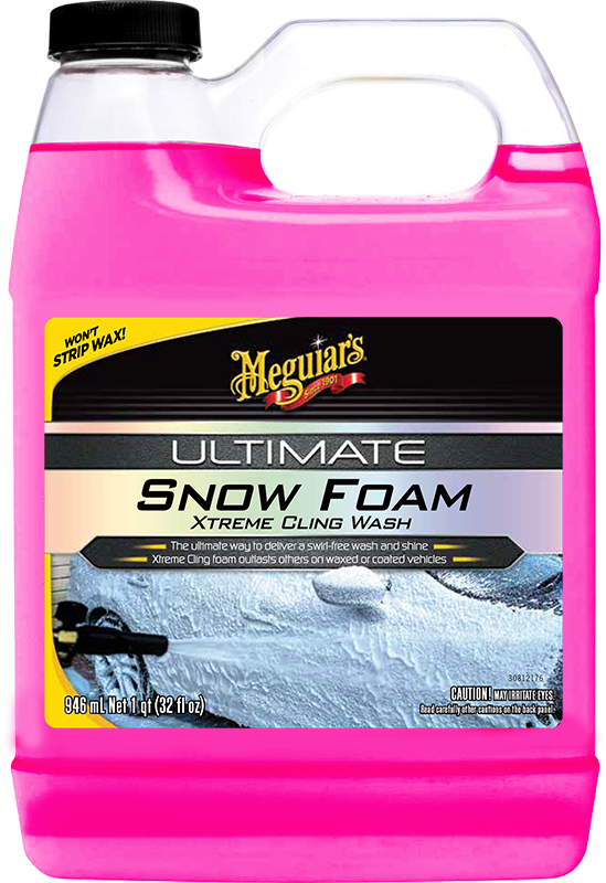 4x Meguiars Ultimate Snow Foam Reinigungsschaum Xtrem Cling Autoshampoo 946ml