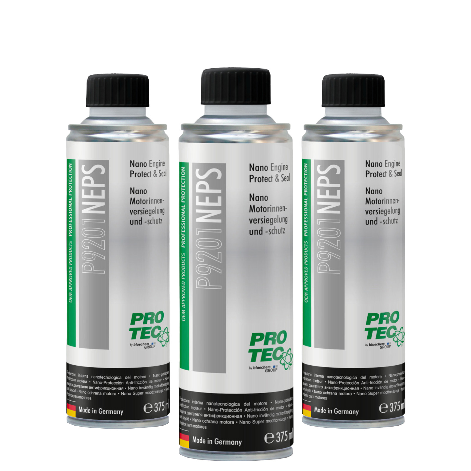 3x PRO-TEC P9201 Nano Motorinnenversiegelung & Schutz Engine Protect Seal 375ml