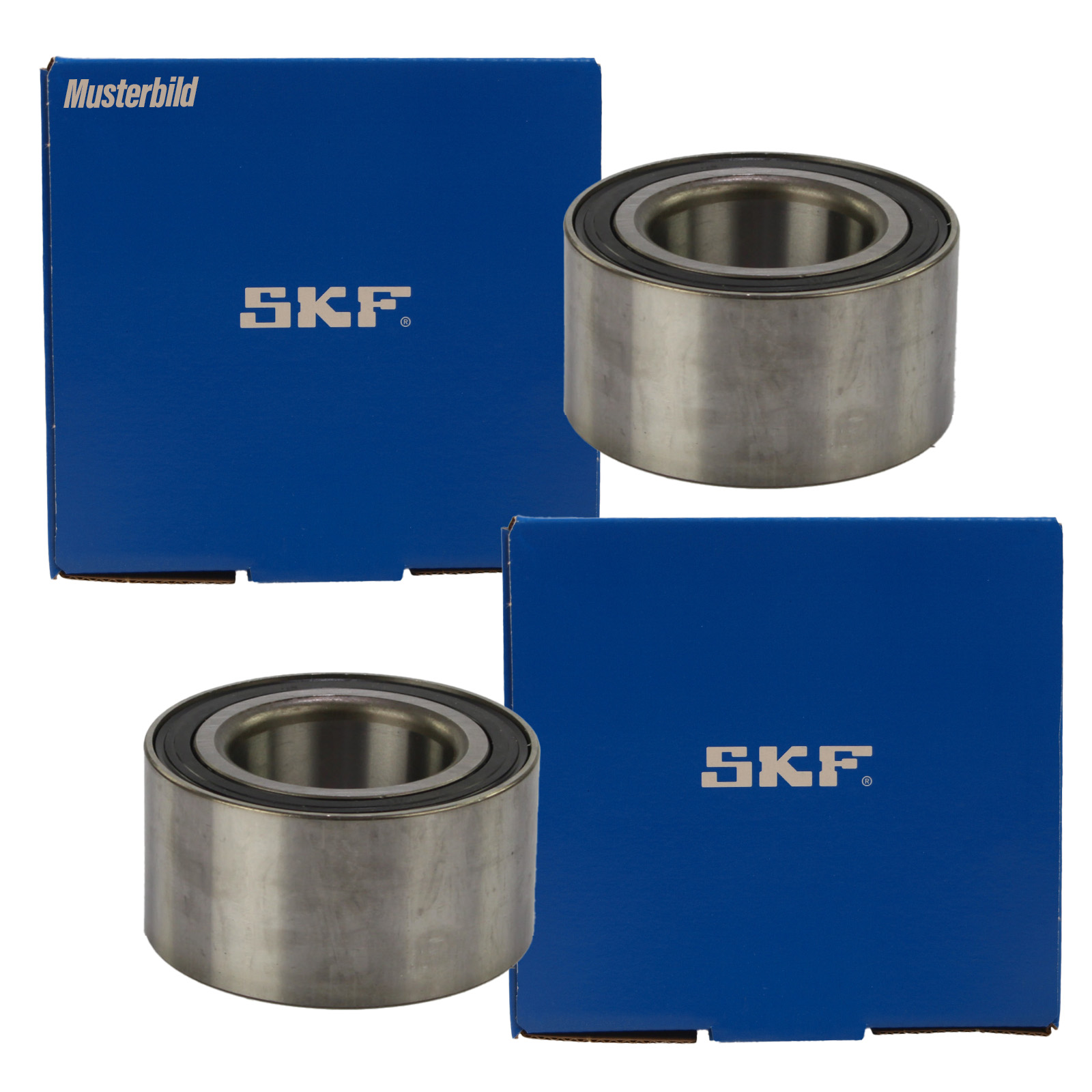 2x SKF Radlagersatz Radlager Satz Vorne passend für HYUNDAI i20 2 (GB, IB) 1.2