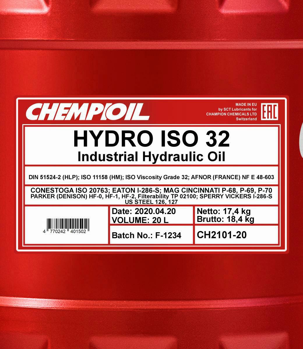 SCT - MANNOL Hydrauliköl CHEMPIOIL HYDRO ISO 32