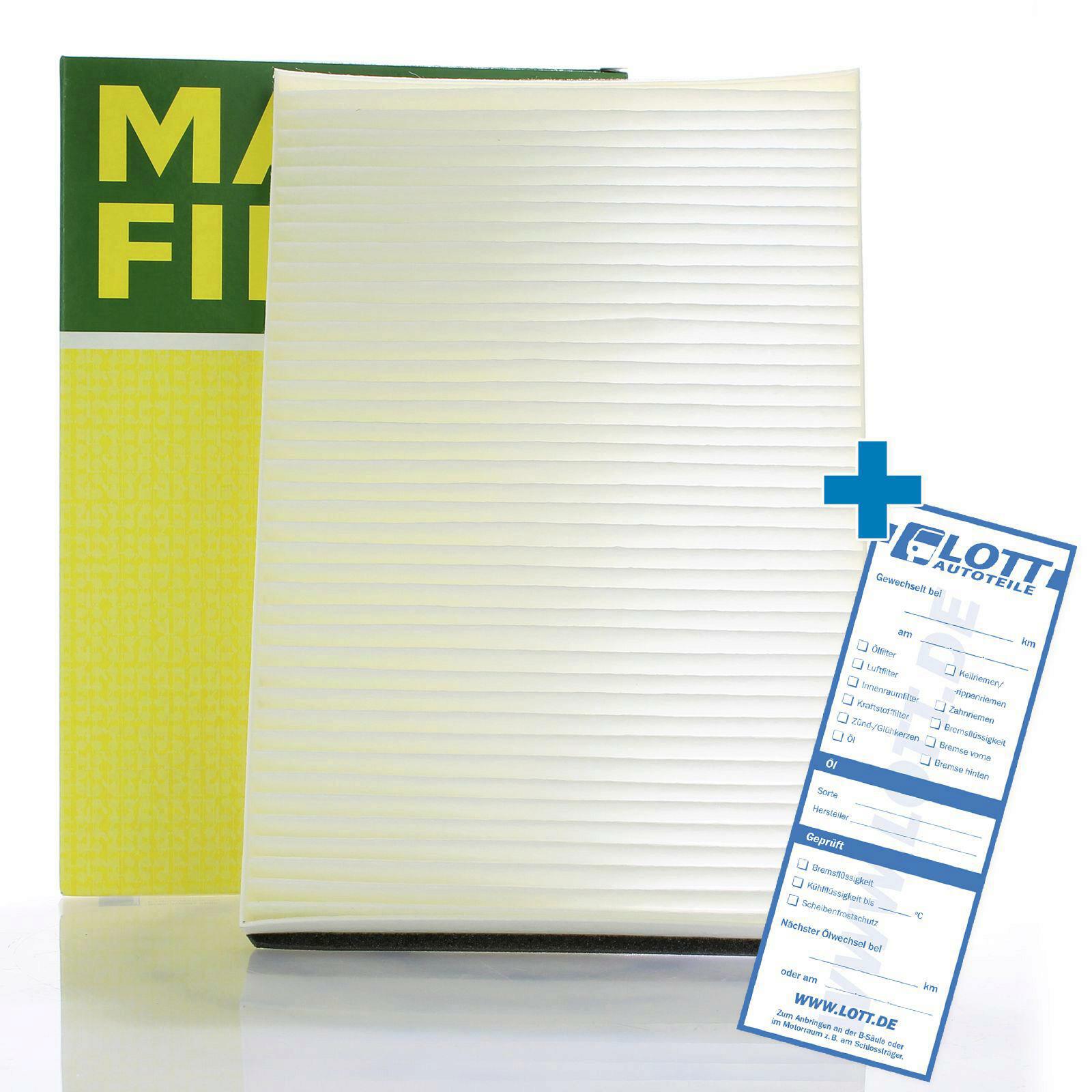 MANN-FILTER Filter, interior air