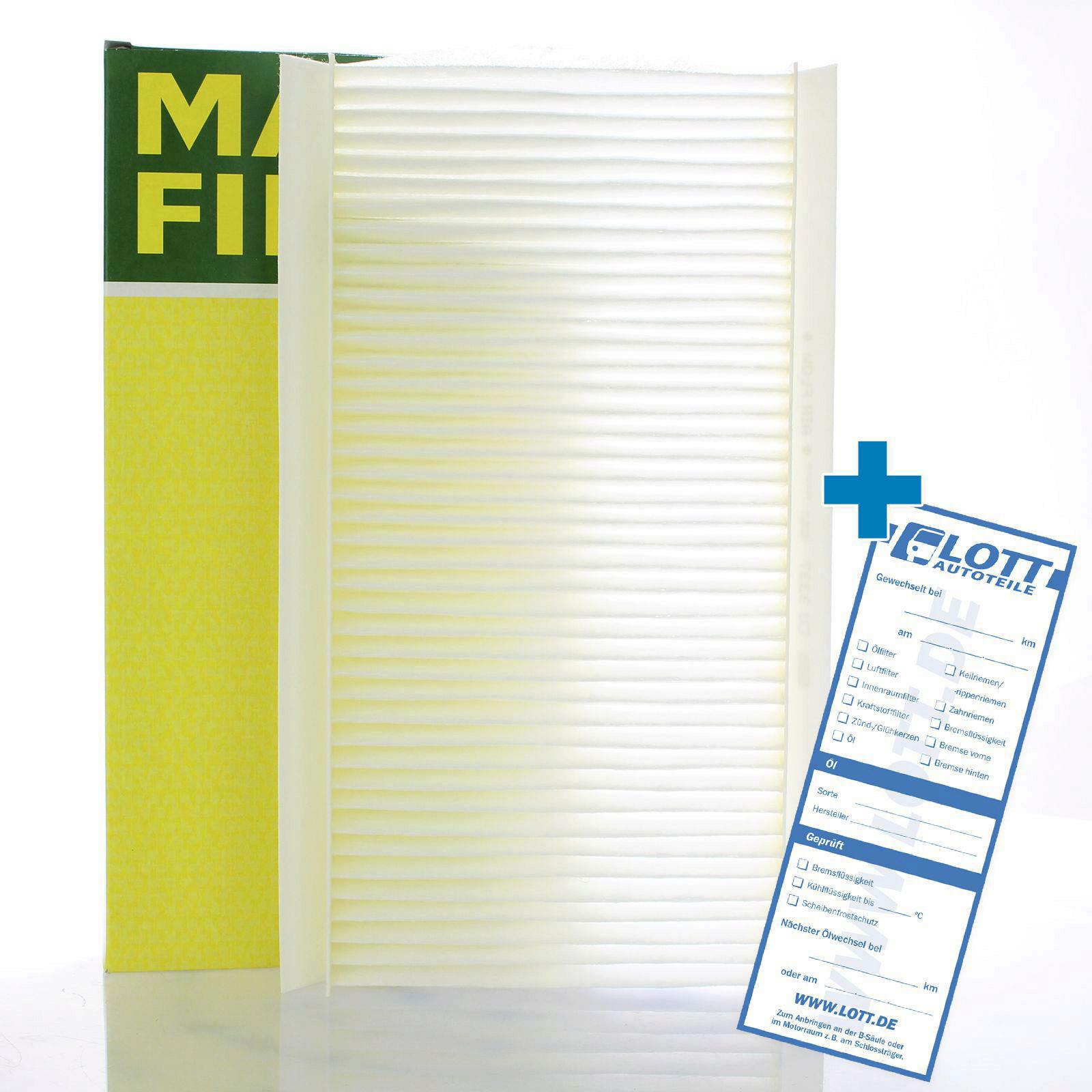 MANN-FILTER Filter, Innenraumluft