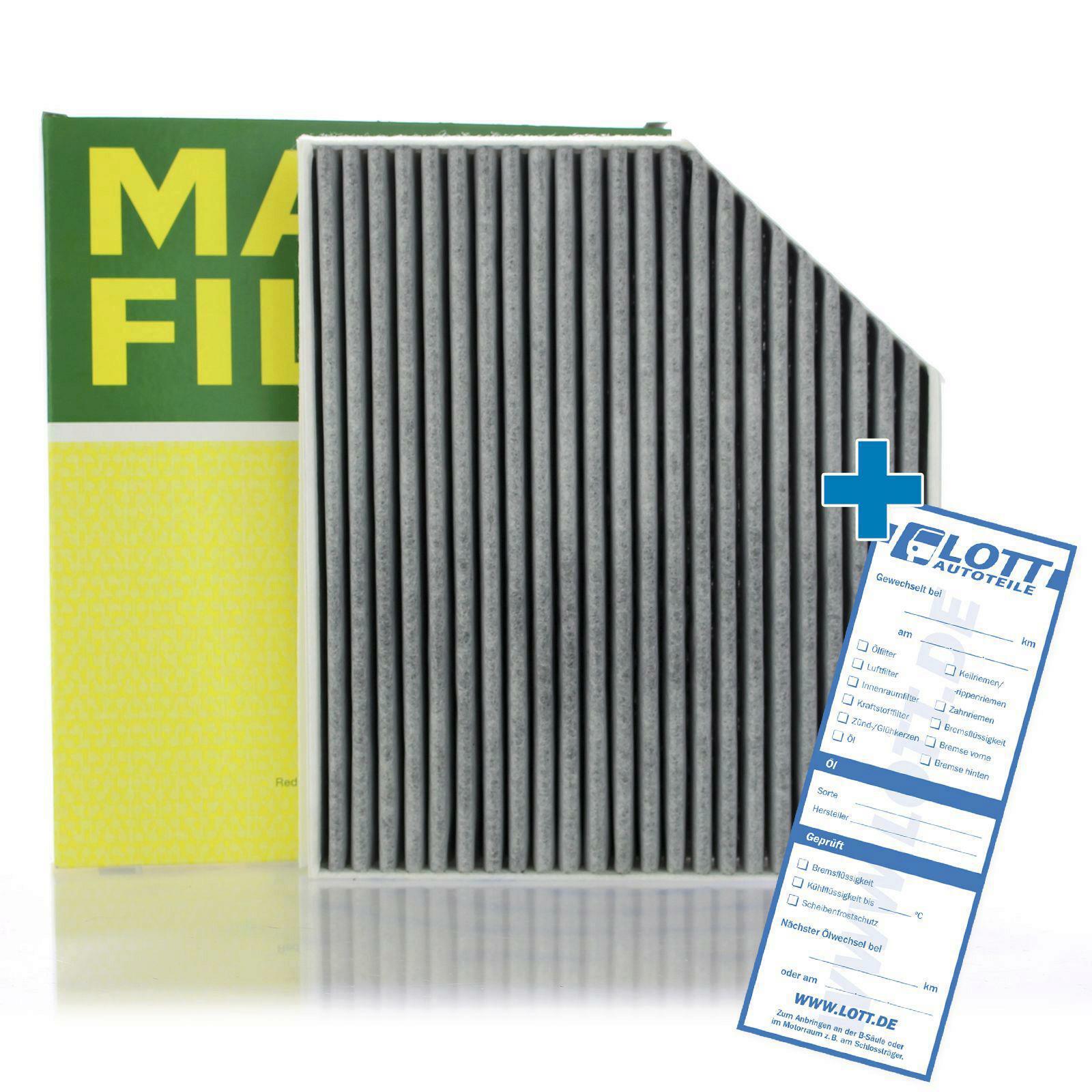 MANN-FILTER Filter, interior air adsotop