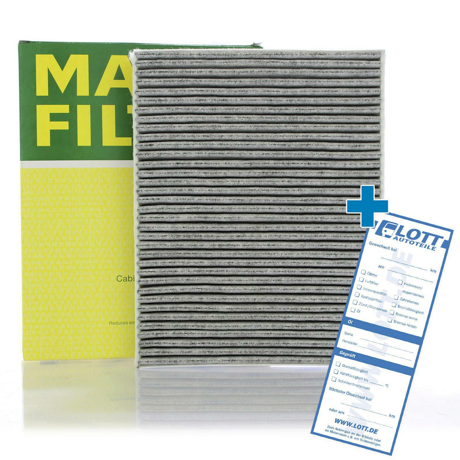 MANN-FILTER Filter, interior air