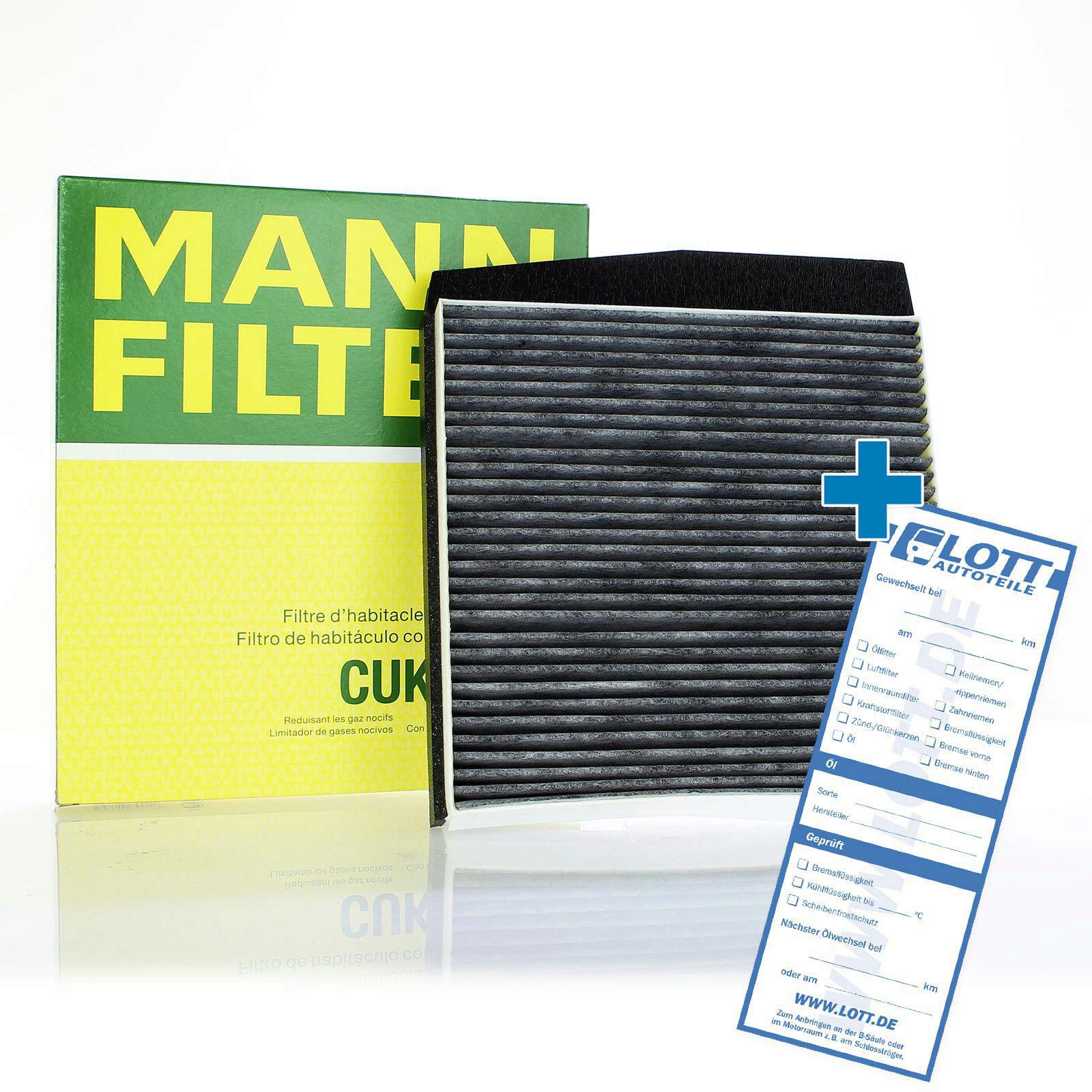 MANN-FILTER Filter, Innenraumluft