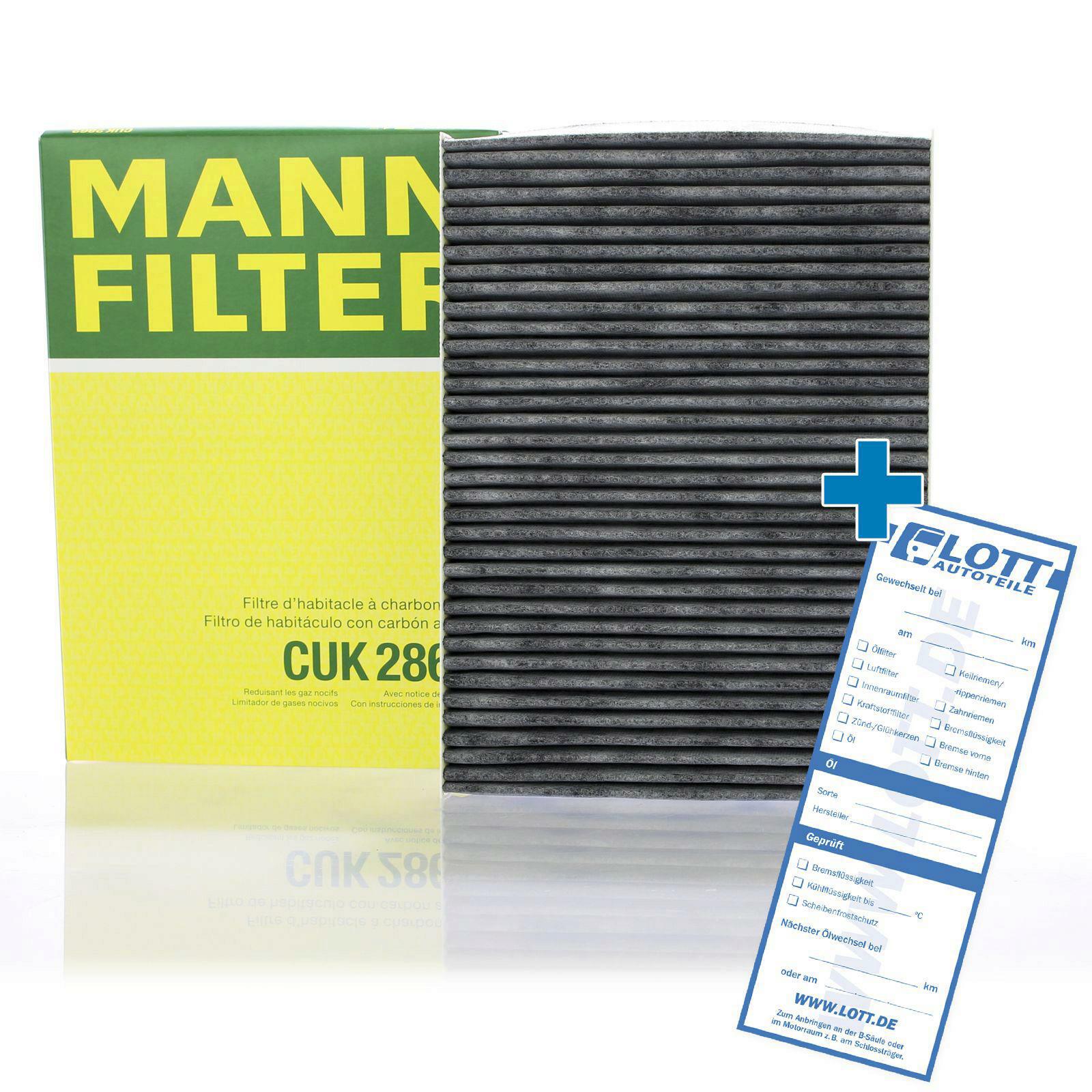 MANN-FILTER Innenraumfilter Filter Innenraumluft adsotop