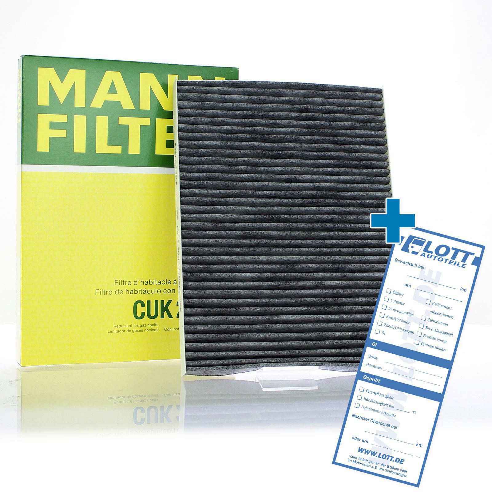 MANN-FILTER Filter, Innenraumluft