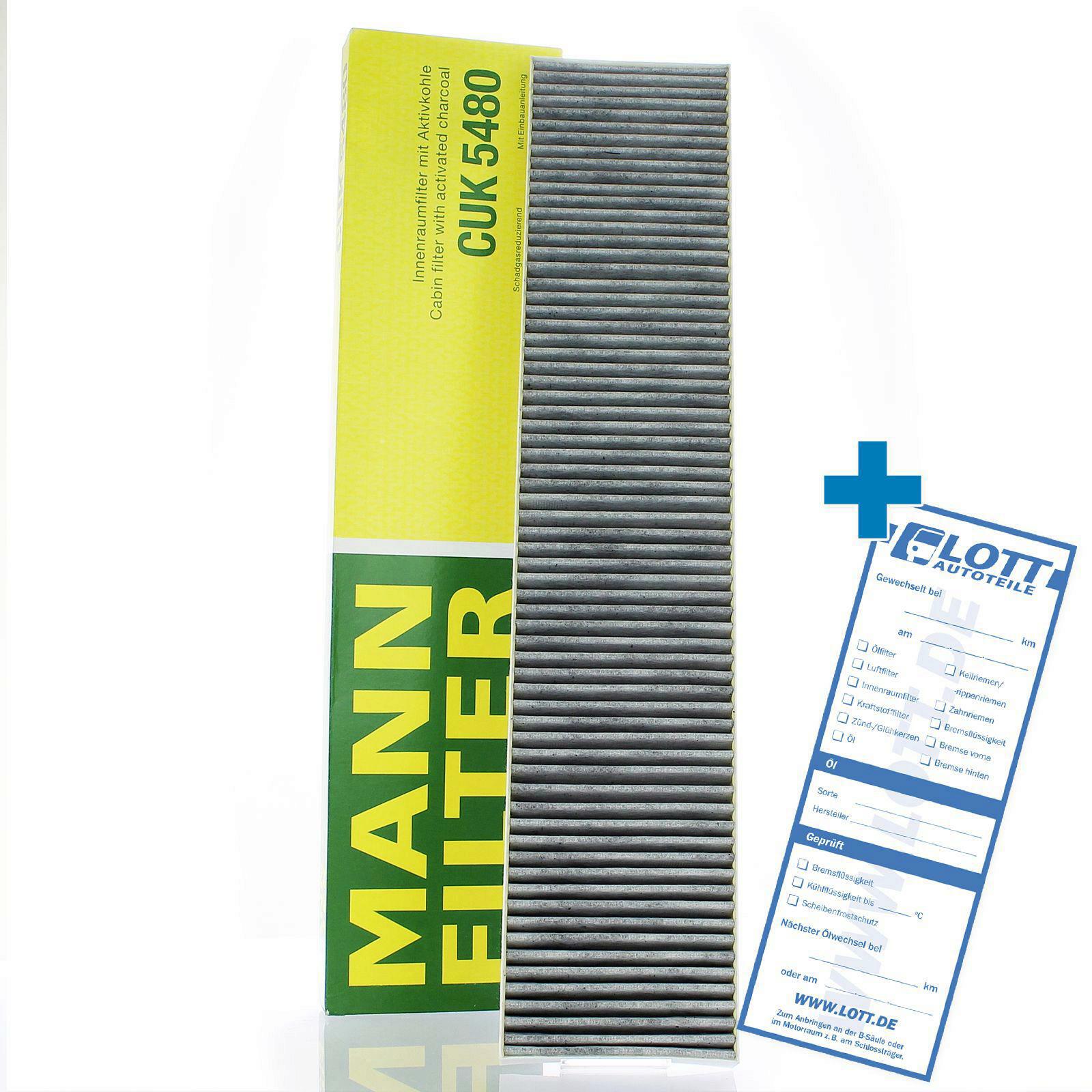 MANN-FILTER Filter, Innenraumluft