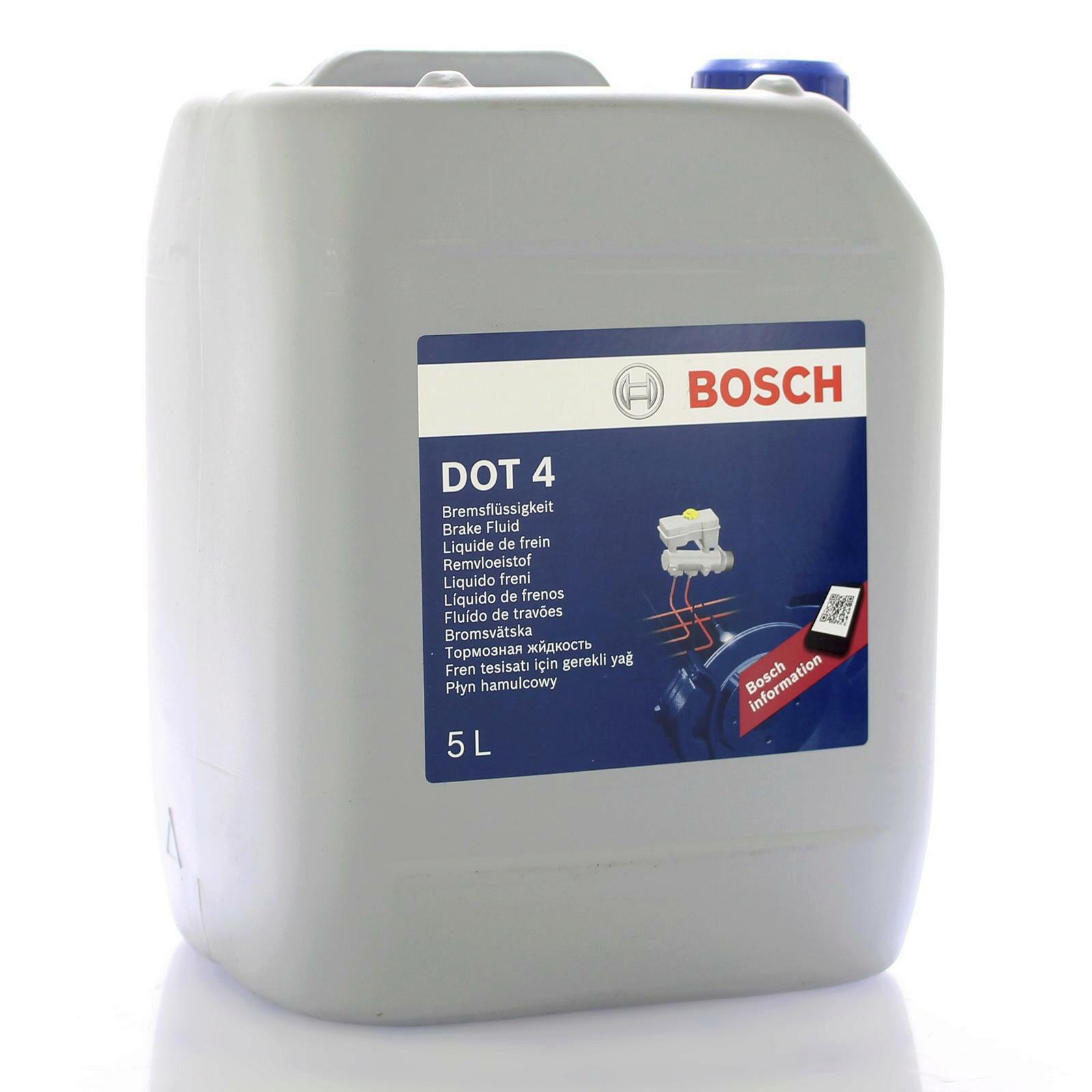 Original BOSCH Bremsflüssigkeit 5L DOT 4