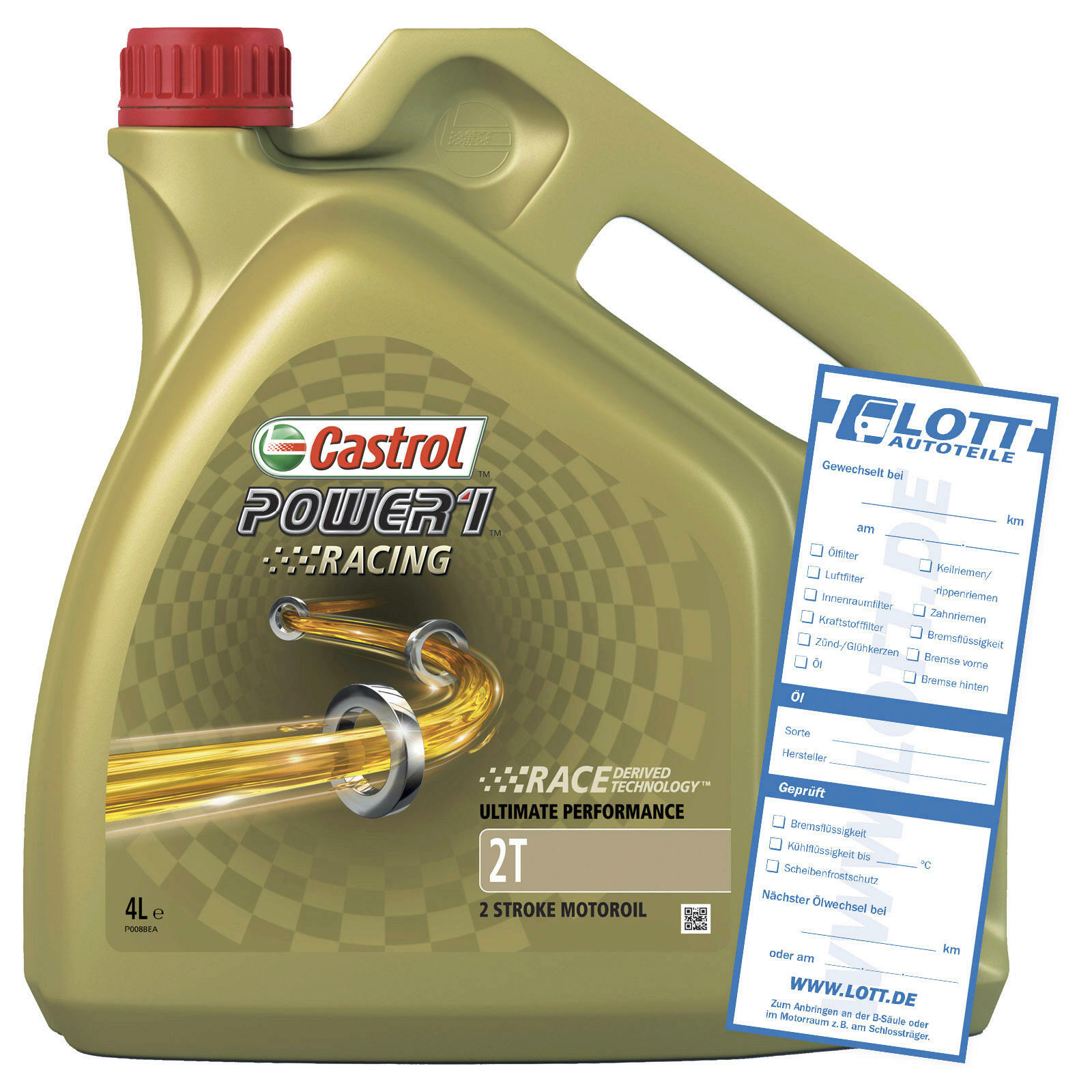 CASTROL Motoröl Power 1 Racing 2T 4L