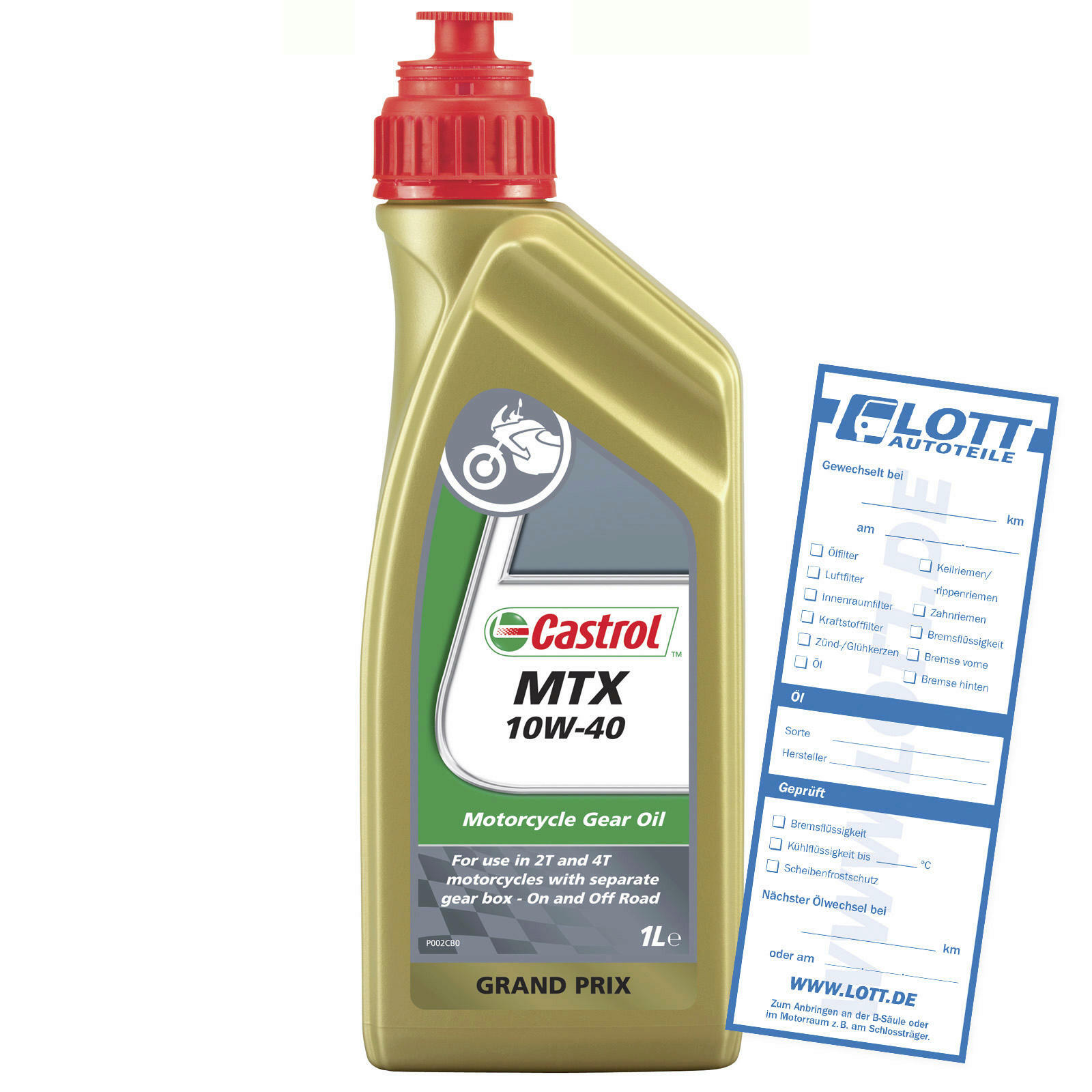 CASTROL Getriebeöl MTX 10W-40 1L