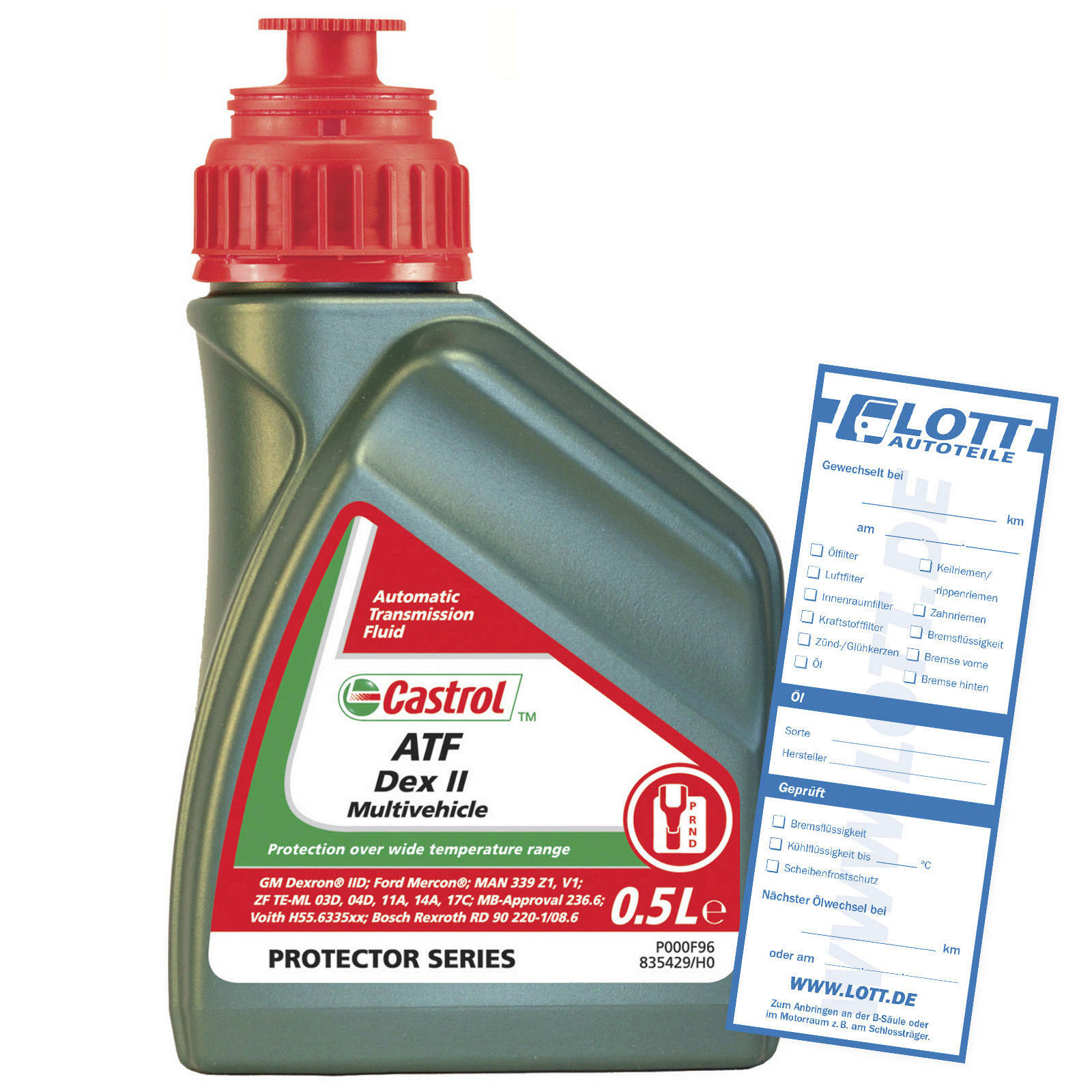 CASTROL Automatic Transmission Oil ATF DEX II MULTIVEHICLE