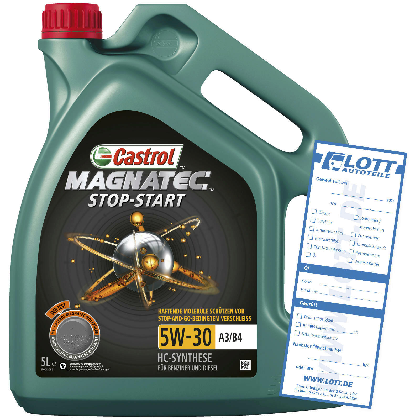 CASTROL Motoröl MAGNATEC STOP-START 5W-30 5L