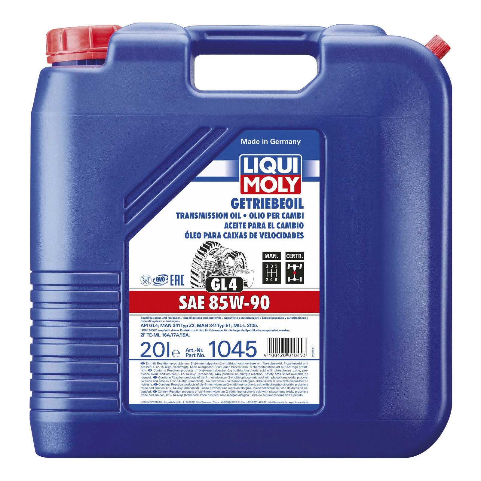 Liqui Moly Getriebeöl SAE 85W-90 20L