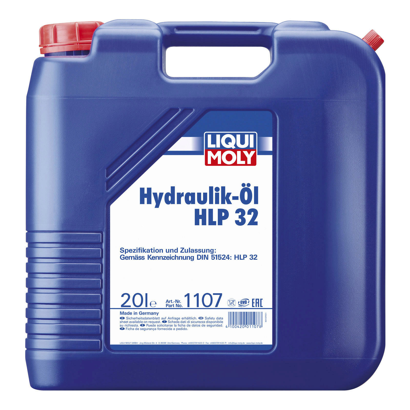 Liqui Moly Hydrauliköl HLP 32 20L