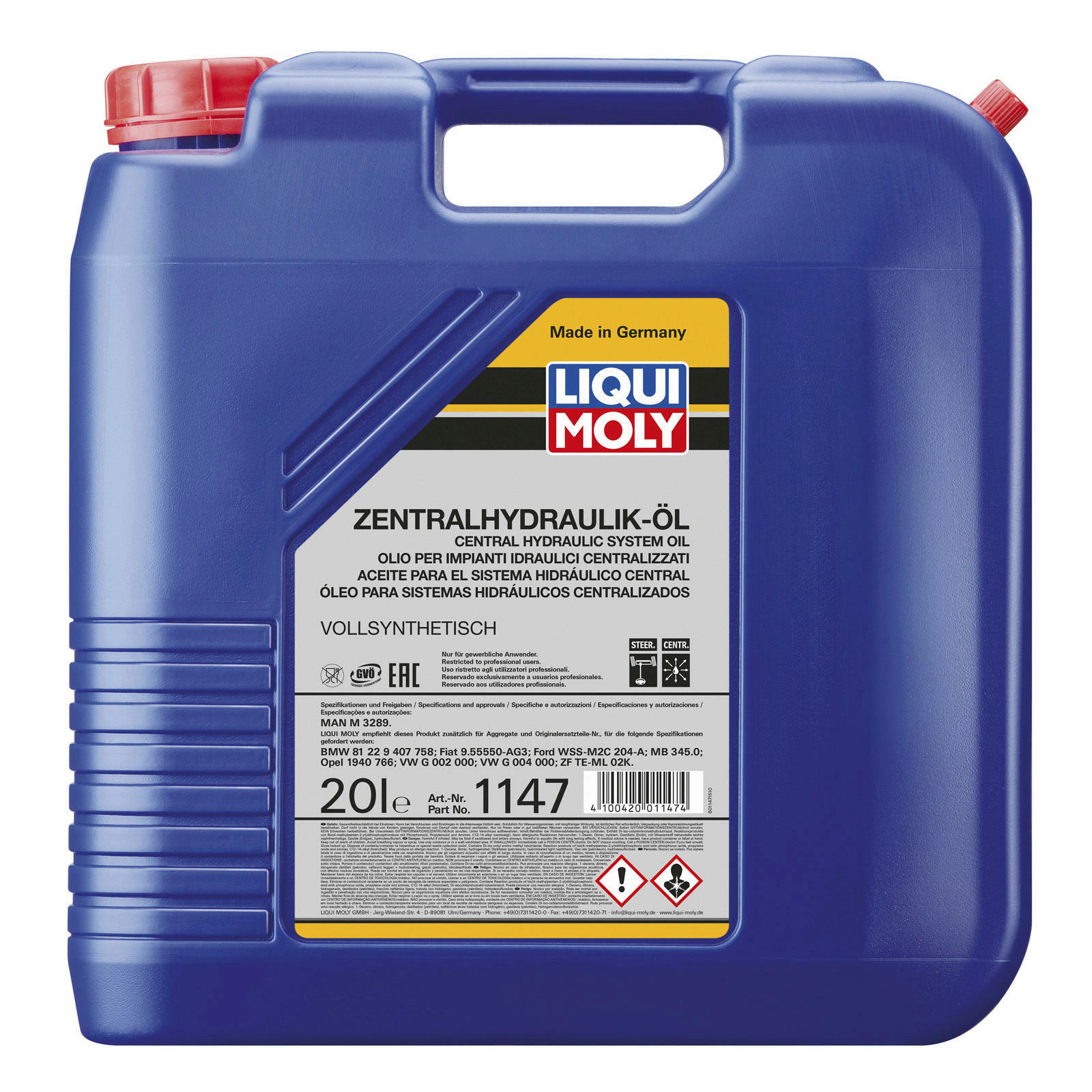 Liqui Moly Zentralhydrauliköl 20L