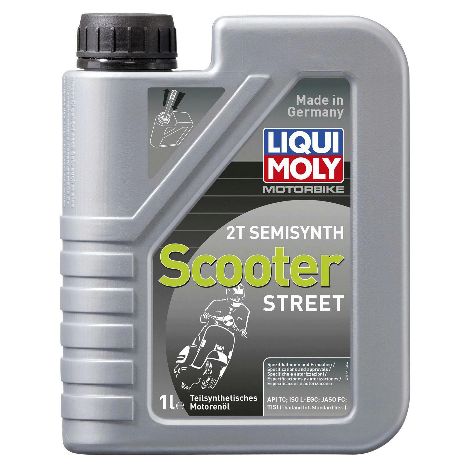 Liqui Moly Motorbike 2T Semisynth Scooter Street 1l