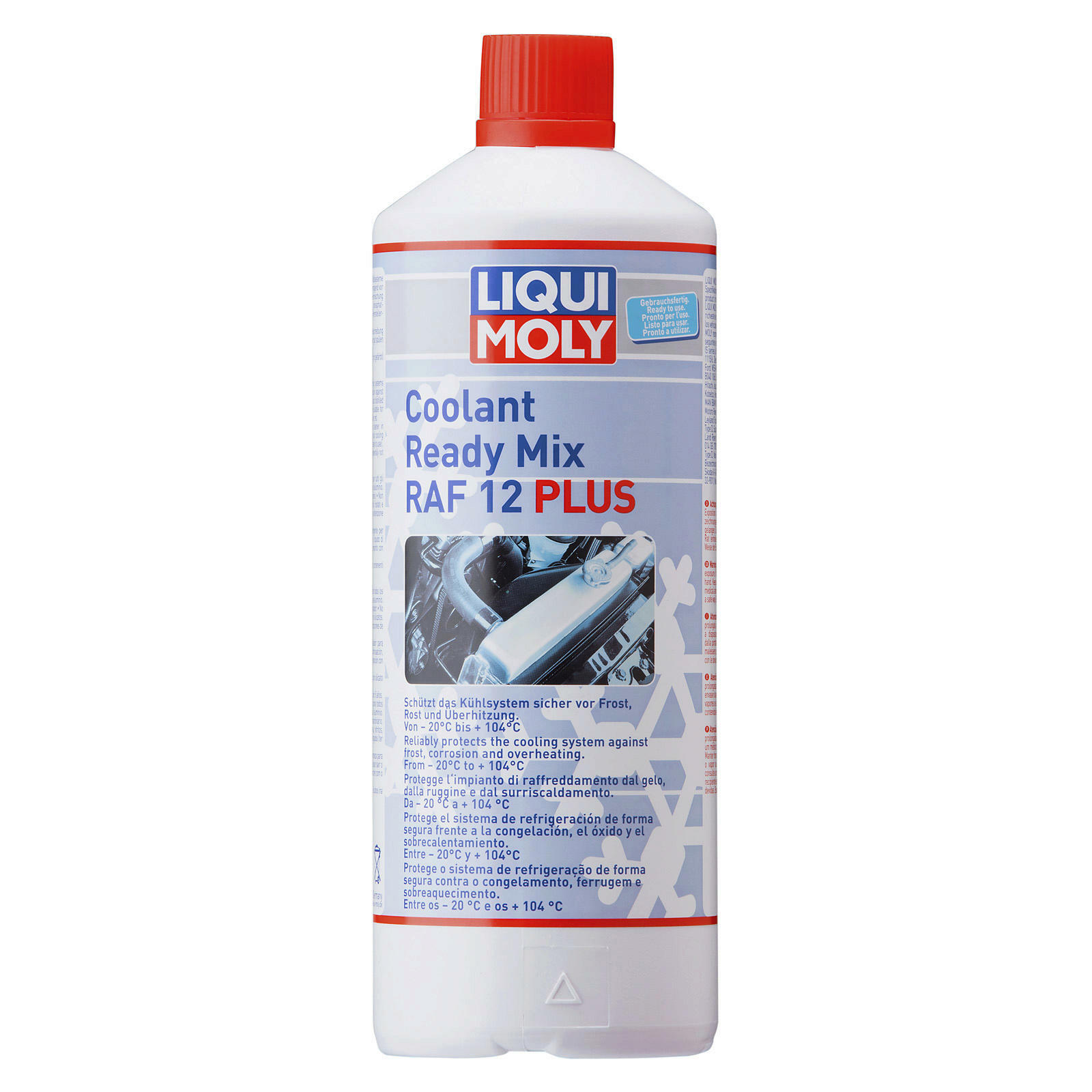 LIQUI MOLY Antifreeze Coolant Ready Mix RAF12 Plus