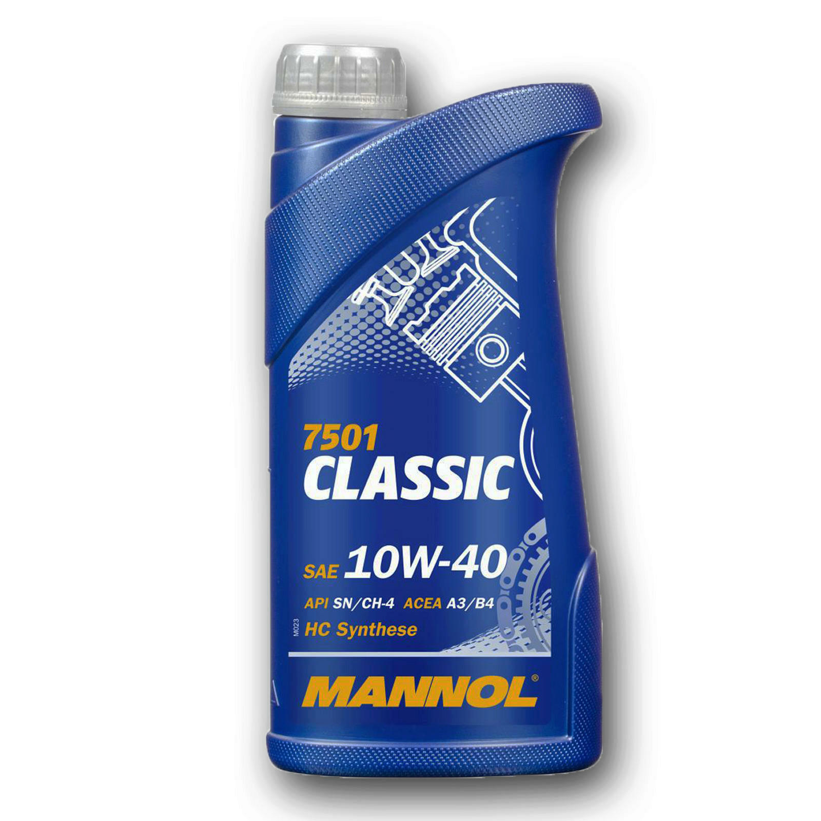 4x 1 Liter Mannol ÖL Classic 10W-40 Motorenöl VW 502.00 505.00 API SN/SM/CF