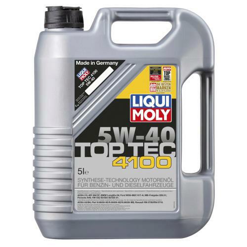 Ölwechsel Set 5L 5W40 Öl Motoröl LIQUI MOLY + HENGST Ölfilter + Ablassschraube