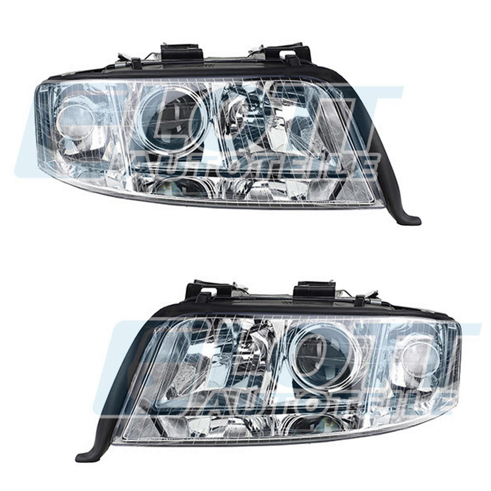 Scheinwerfer Halogen Set links rechts H7 H7 passend für Audi A6 C5 2.5 2.4 1.8 T