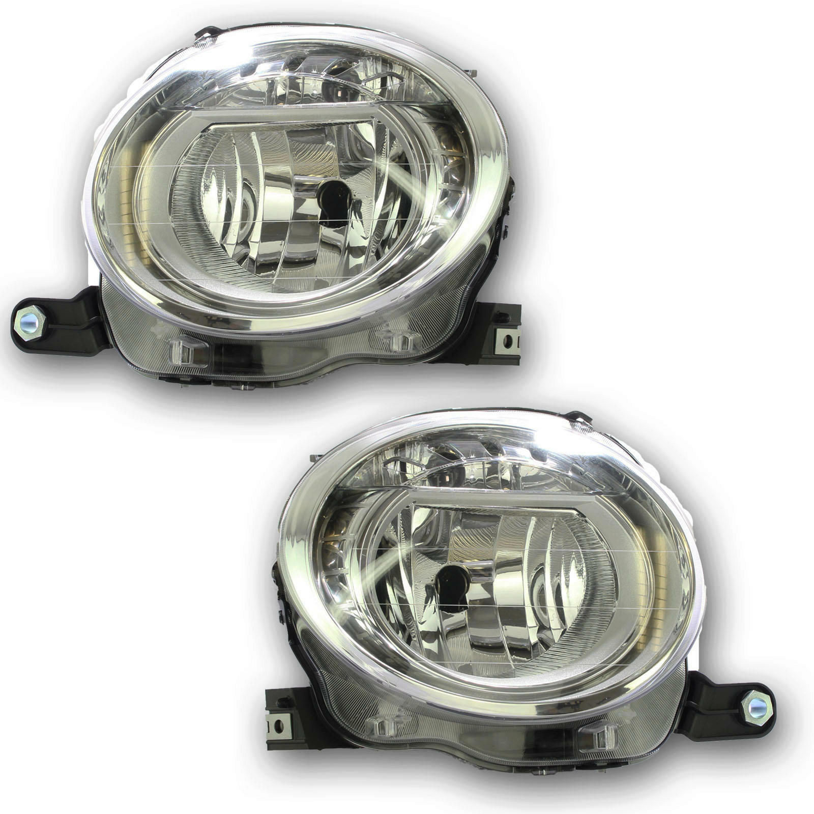 Scheinwerfer Halogen Hauptscheinwerfer links rechts passend für Fiat 500 1.2 0.9