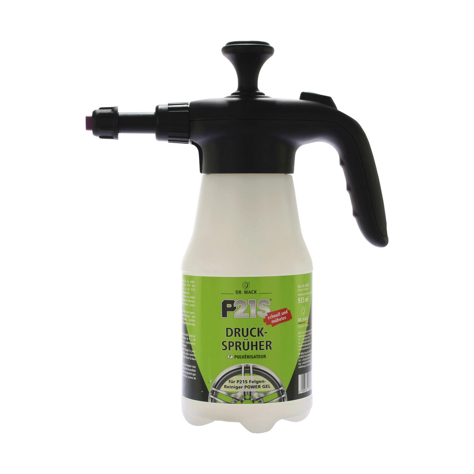 Dr. Wack P21S HIGH END Felgenreiniger 2L + 925ml Druckpumpzerstäuber