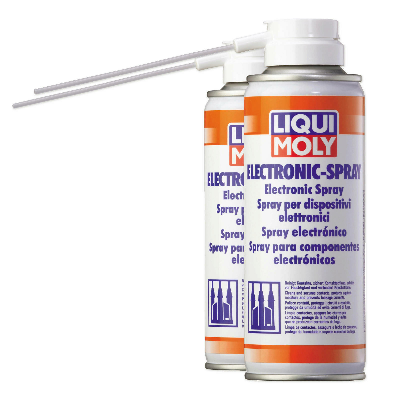 2x Original Liqui Moly Electronic-Spray 200ml Kontaktspray 3110