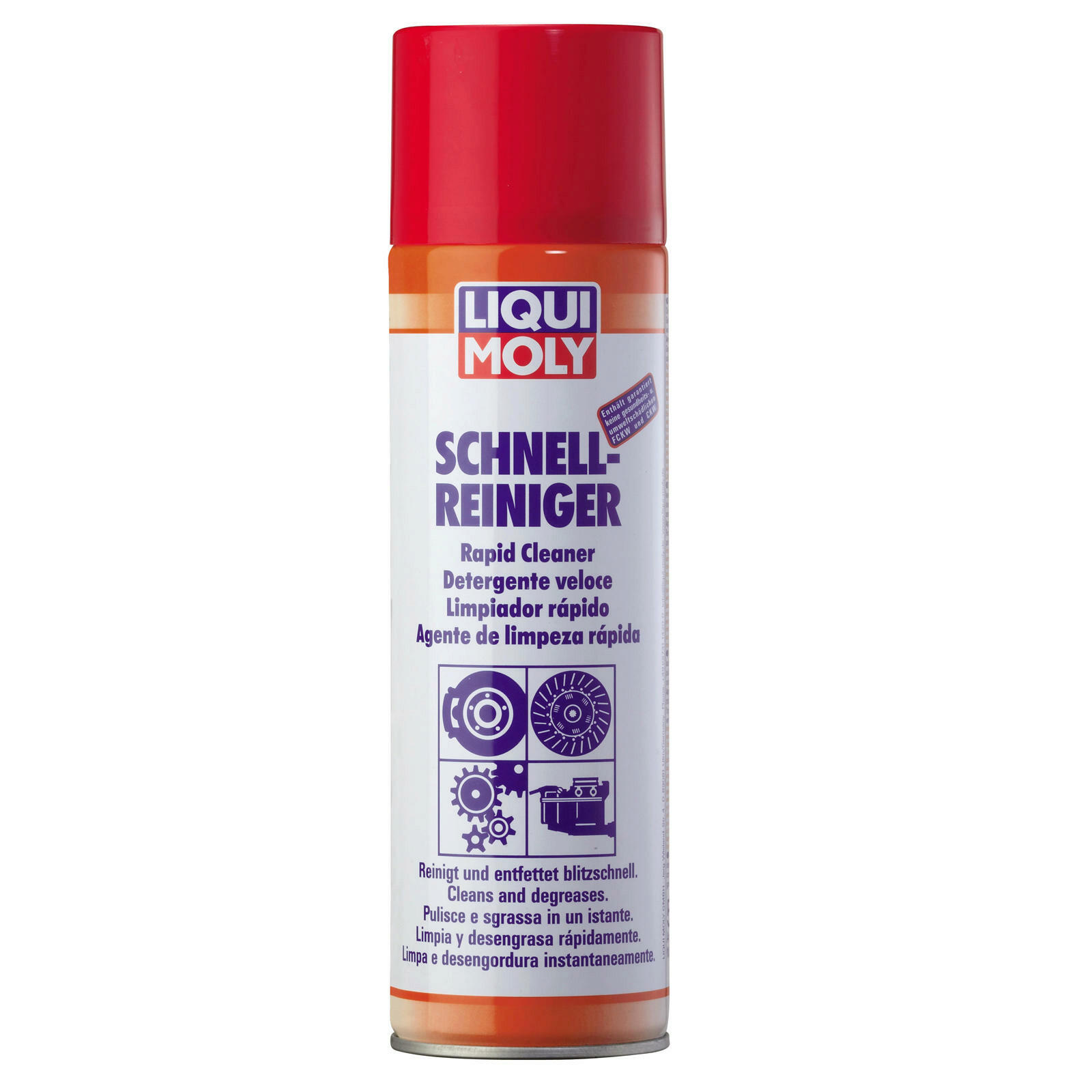 2x Original Liqui Moly Schnell-Reiniger (Spray) 500ml Bremsenreiniger 3318