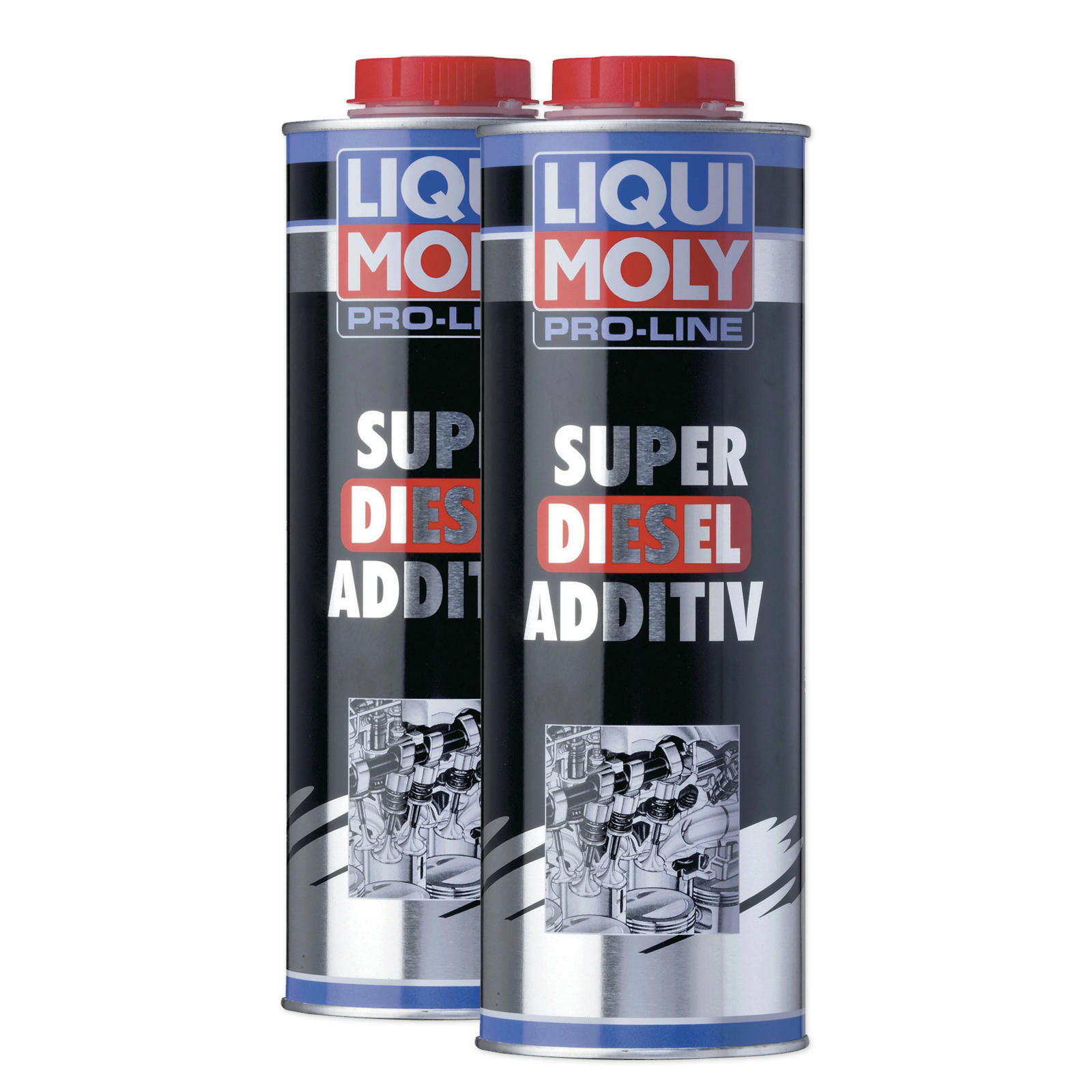 2x Original Liqui Moly Pro-Line Super Diesel Additiv 1l // Kraftstoffadditiv