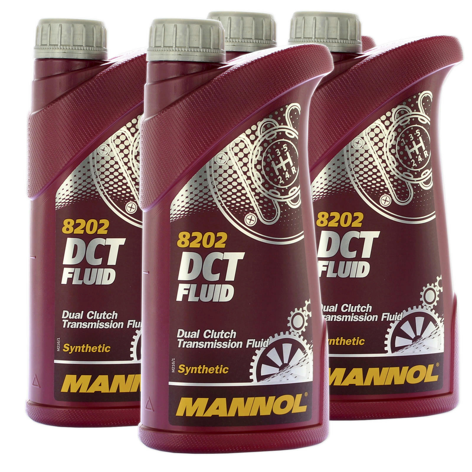 4 x 1l MANNOL DSG synthetisches Getriebeöl passend für VW/ Audi/ MB/ BMW/ Ford/ Volvo