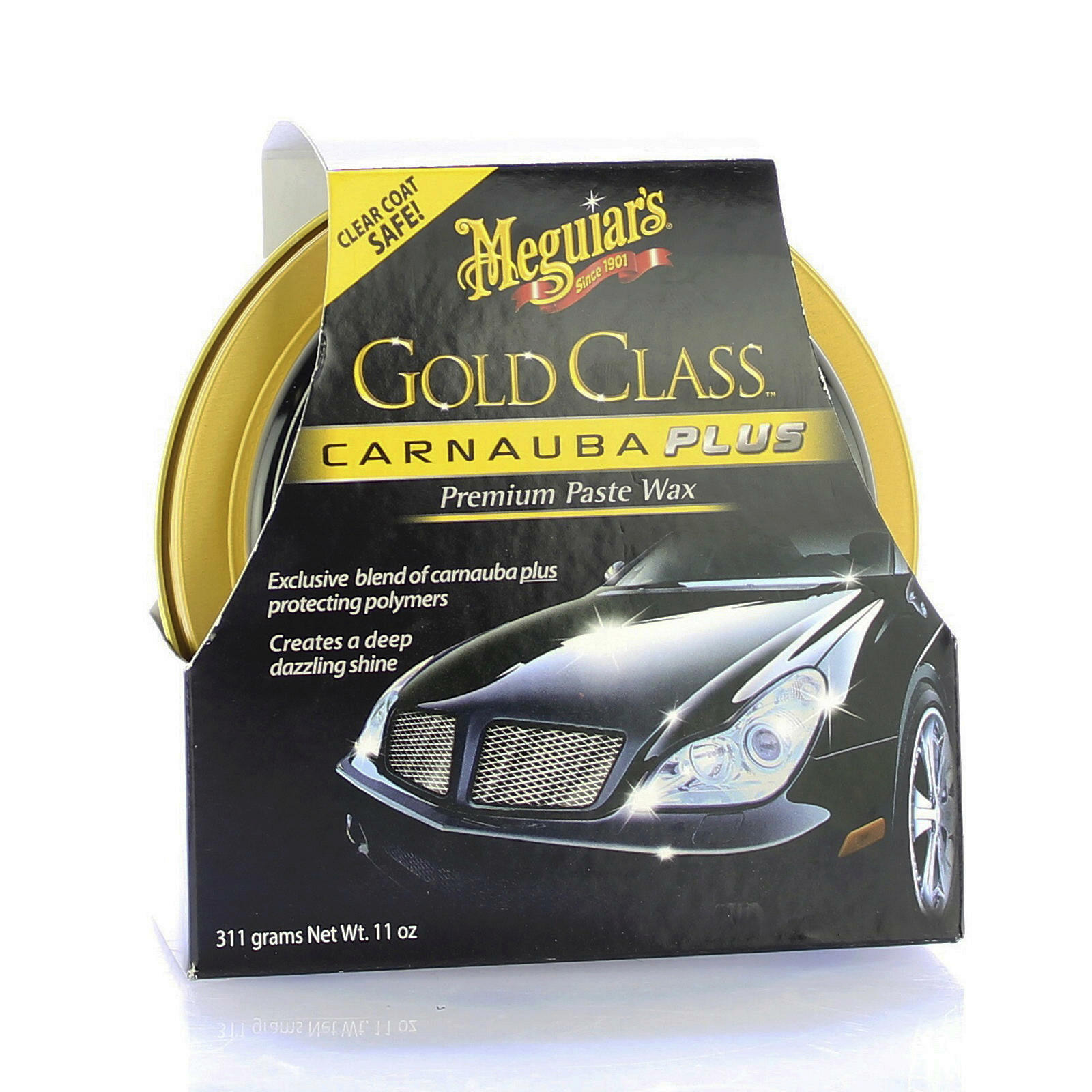 2x Meguiars Gold Class Carnauba Plus Premium Wax Paste 311g Autopflege G7014EU