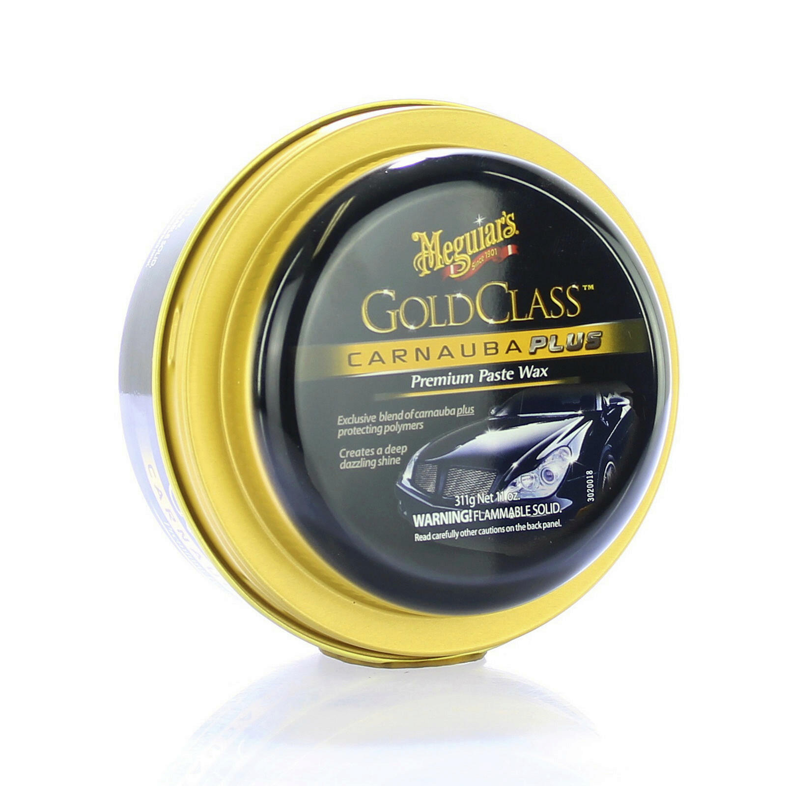 2x Meguiars Gold Class Carnauba Plus Premium Wax Paste 311g Autopflege G7014EU