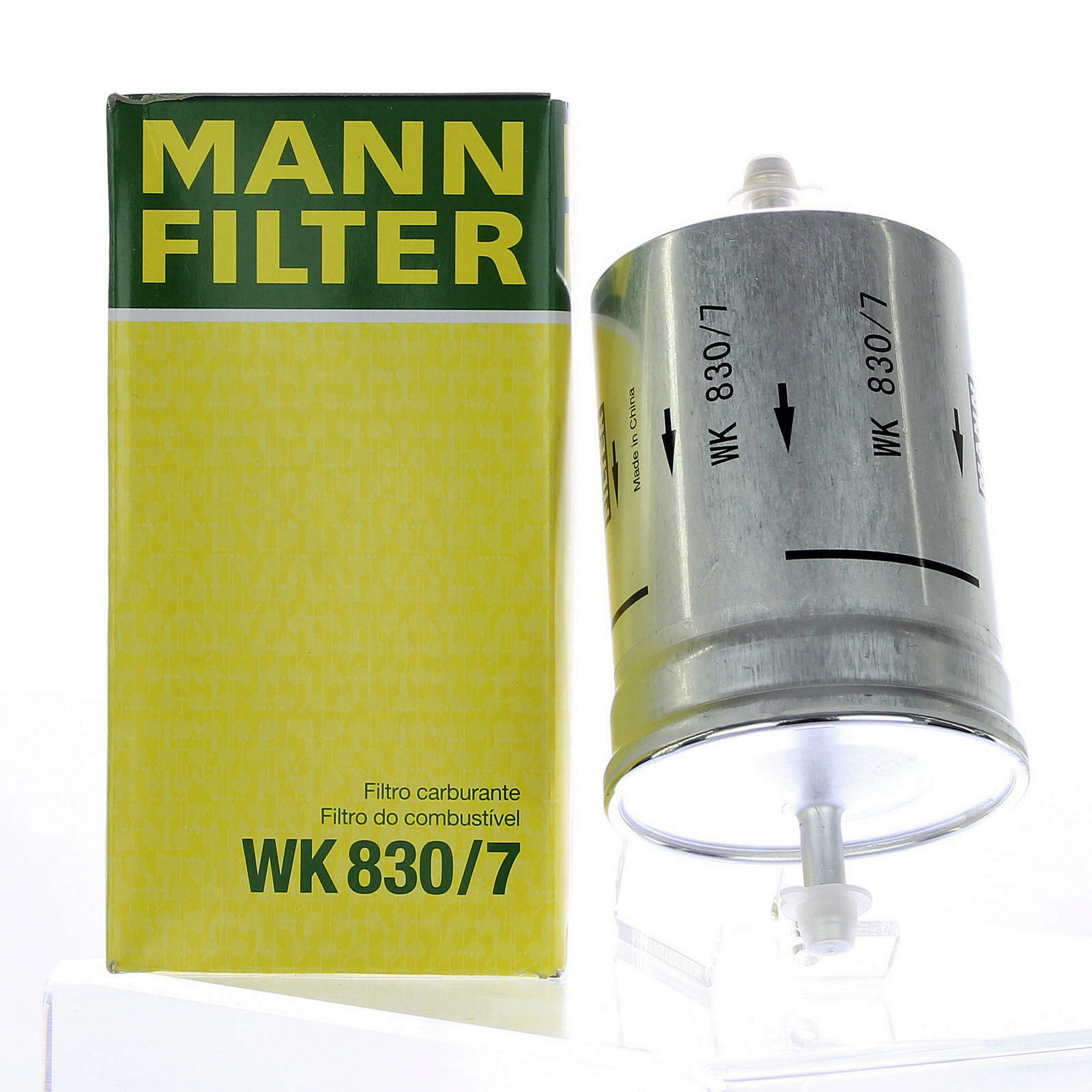 2x Original MANN Kraftstofffilter Benzinfilter passend für Audi A4 A6 VW Golf 2 3 4