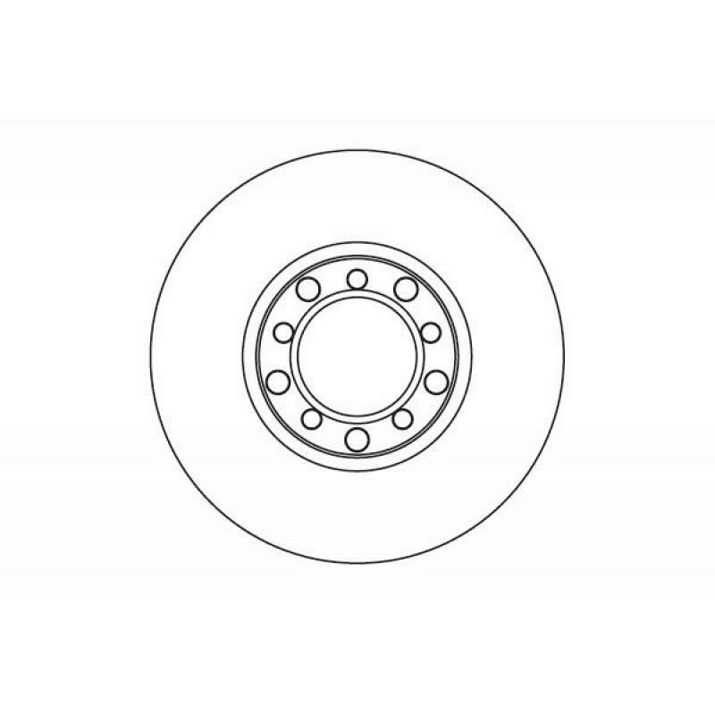 Bremsscheiben Satz Ø278mm Bremsen Vorne passend für Mercedes SL R107 W126 SE SEL