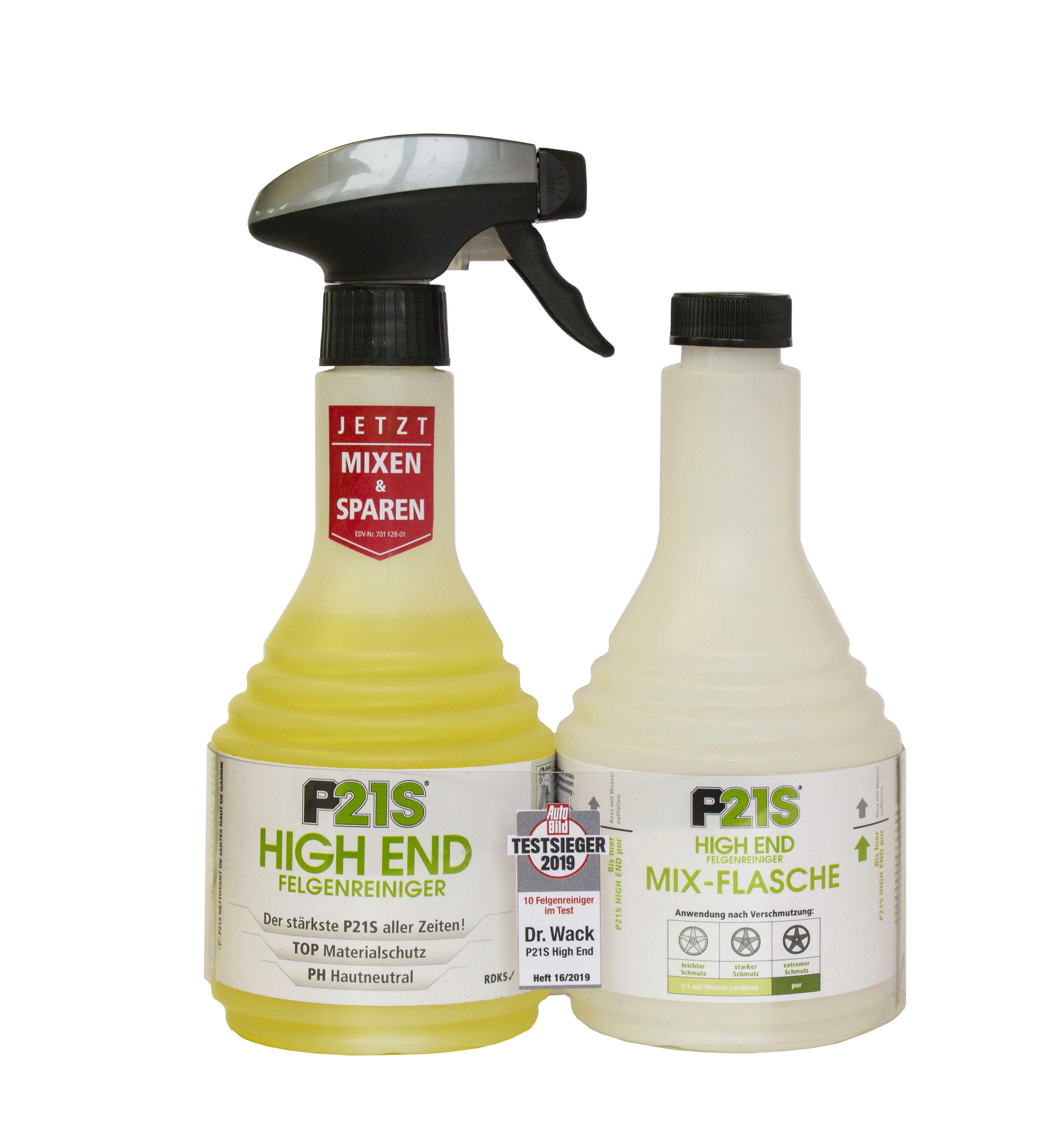 P21S HIGH END Felgenreiniger Mix Set