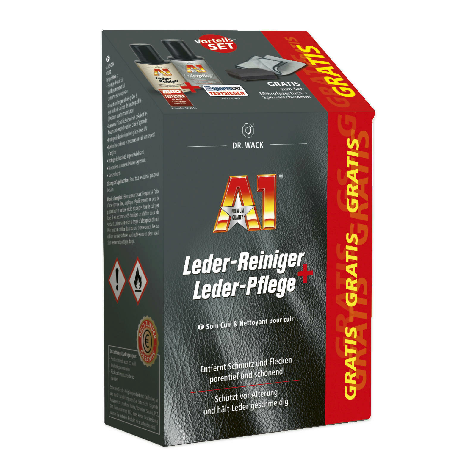 A1 Leder-Reiniger + A1 Leder-Pflege