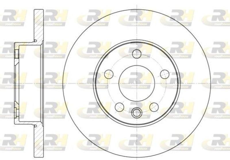 2x ROADHOUSE Brake Disc