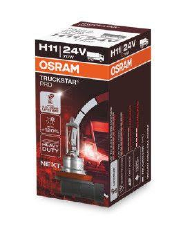 OSRAM Glühlampe, Abbiegescheinwerfer TRUCKSTAR PRO