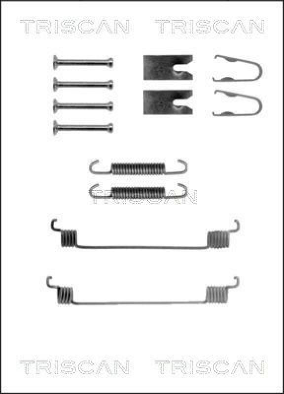 TRISCAN Accessory Kit, brake shoes