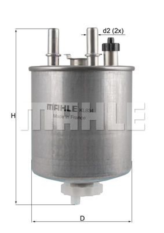 KNECHT Fuel Filter