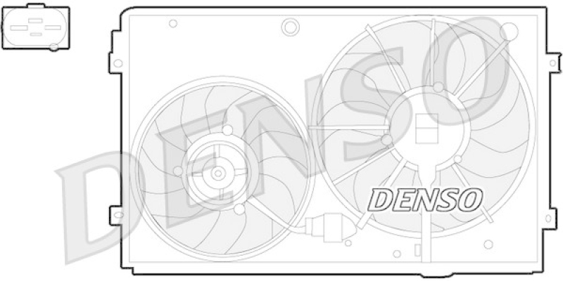 DENSO Fan, radiator