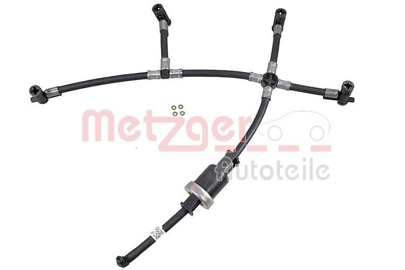 METZGER Hose, fuel overflow