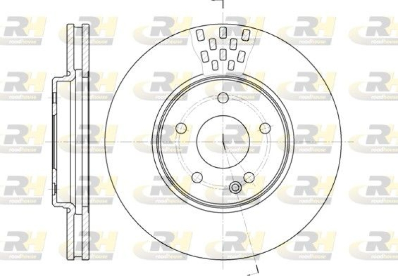 2x ROADHOUSE Bremsscheibe