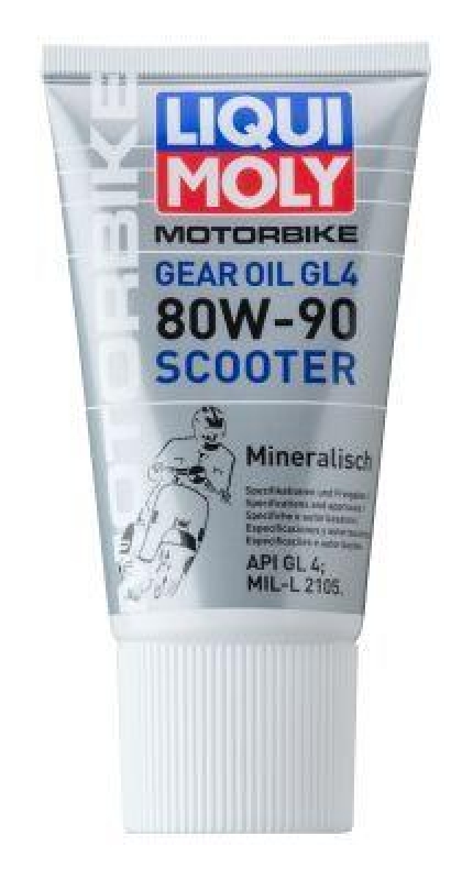 LIQUI MOLY Achsgetriebeöl Motorbike Gear Oil (GL4) 80W-90 Scooter