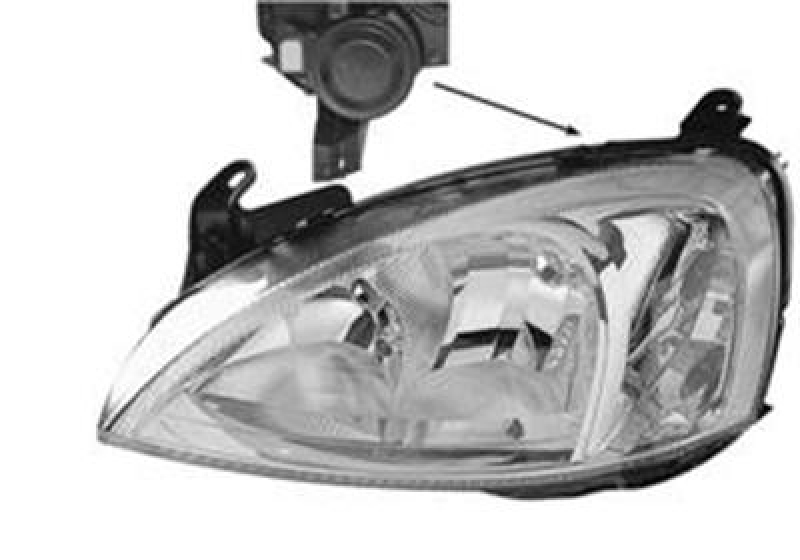 VAN WEZEL Headlight