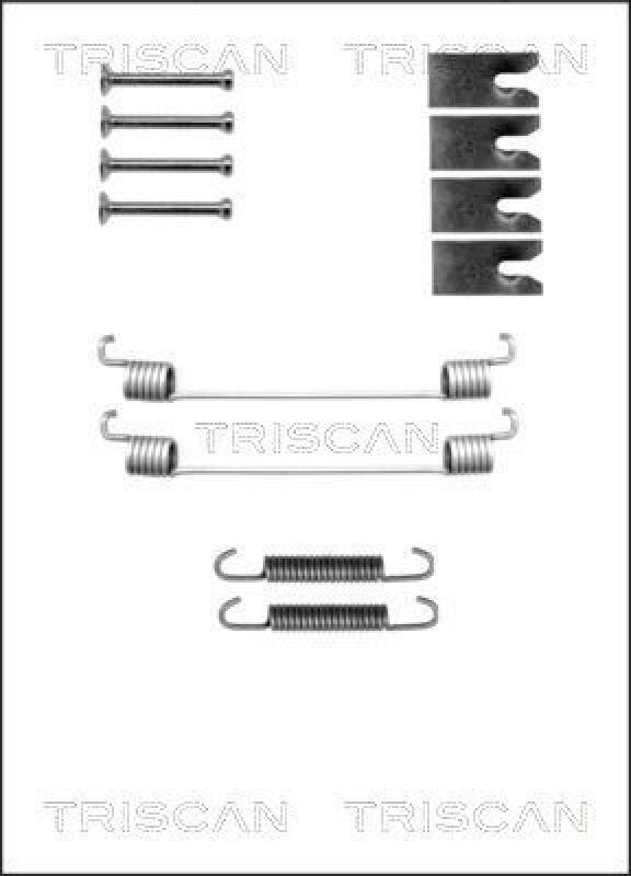 TRISCAN Accessory Kit, brake shoes