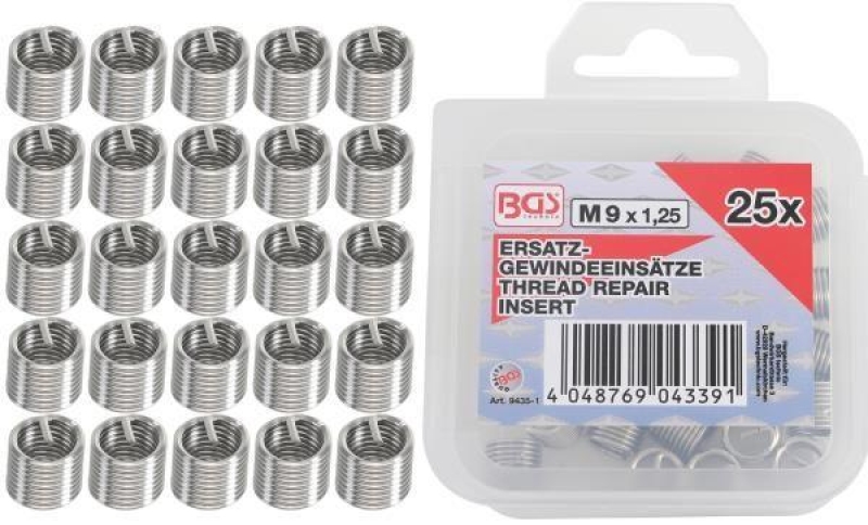 BGS Tool Assortment, thread insert