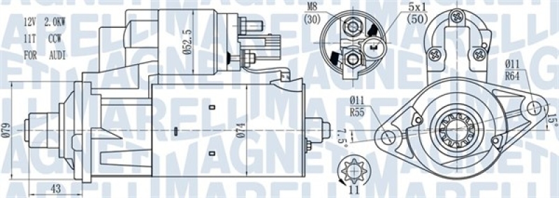 MAGNETI MARELLI Starter