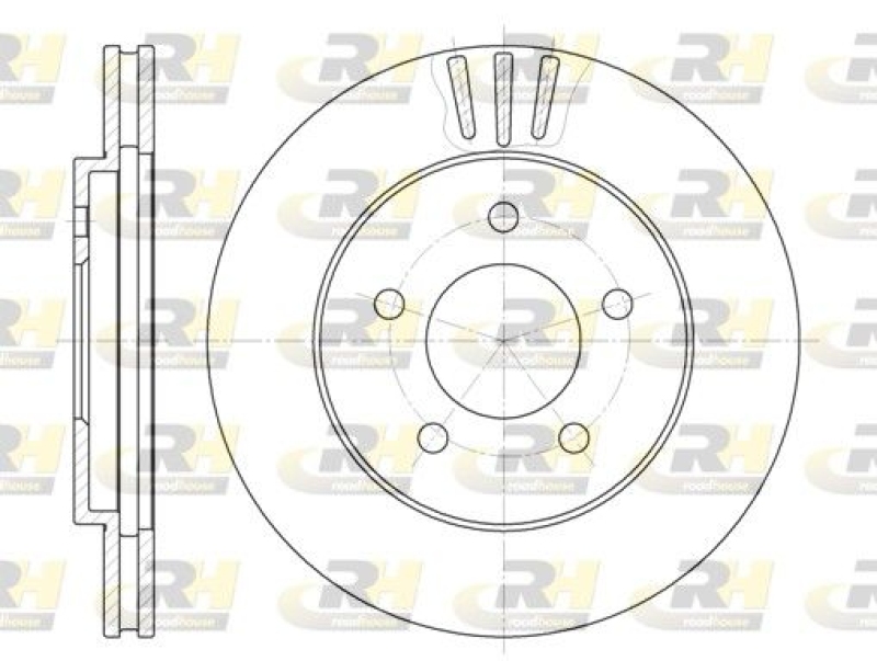 2x ROADHOUSE Bremsscheibe